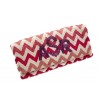 Multi Pink and White Chevron 